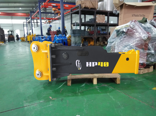 SB40 Thợ búa đá loại hộp hoặc tắt tiếng hoặc máy phá thủy lực cho máy đào