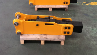 Máy đào thủy lực Breaker Hợp kim thép 0,8 tấn -2,5 tấn Sany Doosan Xcmg35