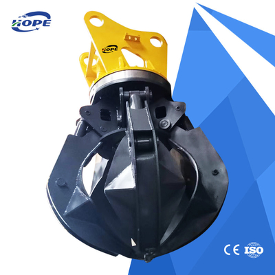 Già vàng hợp kim thép Excaver Lotus Grabber cho máy đào Komatsu Doosan Sany Xcmg Lonking Liugong